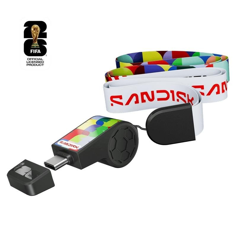 Sandisk Clé USB SanDisk SDCZIA-128G-G46 128GB USB-C 300MB s FIFA Green