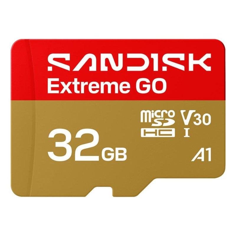 Sandisk Carte mémoire Sandisk Extreme GO 32 GB UHS-I 100 MB s Or Red