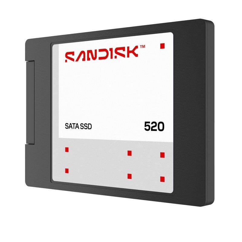 Sandisk Disque Dur Sandisk 520 SSD 500GB 2.5 SATA 6 Gbit s SLC Caching