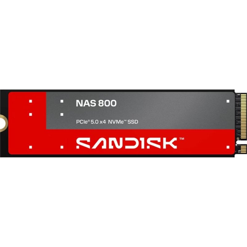 Sandisk Disque Dur Sandisk NAS 800 3,84 To M.2 SSD NVMe PCIe 5.0 14 900 Mo s