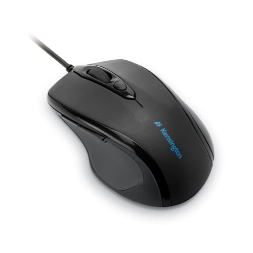 Kensington Pro Fit souris USB PS 2 Optique 2400 DPI - Souris (Droitier, Optique, USB PS 2, 2400 DPI, Noir)