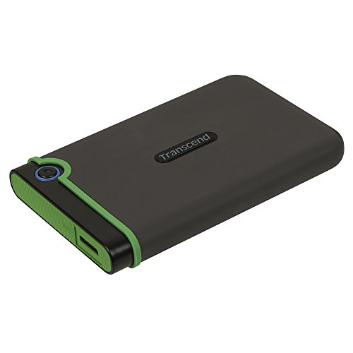 Transcend 1To StoreJet 25M3S - 2.5 Disque dur externe Anti-choc - Connectique Type A - TS1TSJ25M3S
