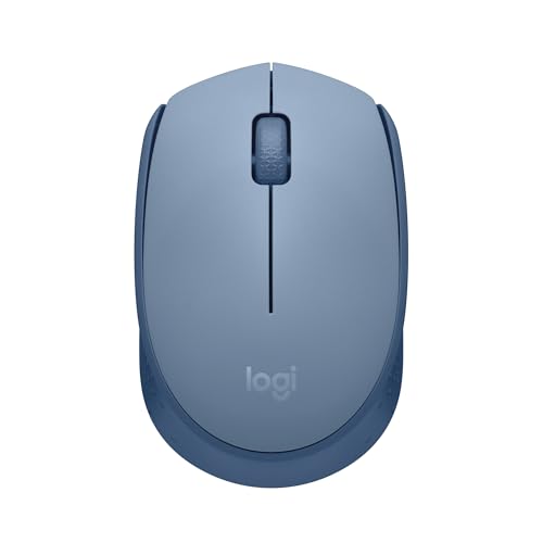 Logitech M171 Souris sans Fil pour PC, Mac, Ordinateur Portable, 2,4 GHz avec Mini-récepteur USB, Suivi Optique, Autonomie de Piles de 12 Mois, Ambidextre - Gris