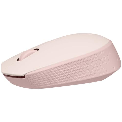 Logitech M171 Souris sans Fil pour PC, Mac, Ordinateur Portable, 2,4 GHz avec Mini-récepteur USB, Suivi Optique, Autonomie De Piles De 12 Mois, Ambidextre - Rose