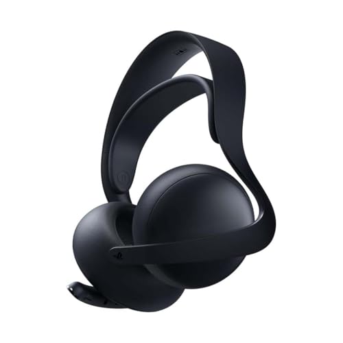 Playstation Sony, Casque-Micro sans Fil Pulse Elite 5, Compatible PC et Mac, Audio sans Perte Link, Micro Rétractable, Réduction de Bruit IA, 30h d’Autonomie, Couleur Noire