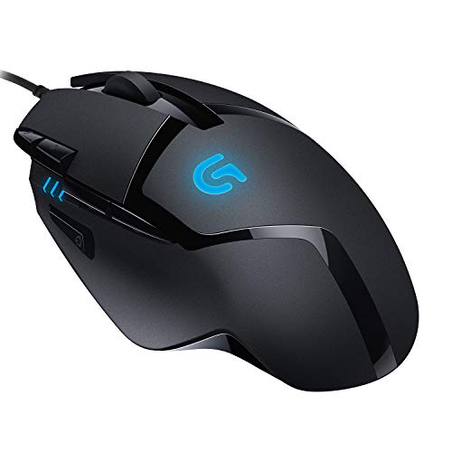Logitech G402 Hyperion Fury Souris Gamer Filaire, Suivi Optique 4 000 PPP, Ultra-Léger, Ultra-rapide, 8 Boutons Gaming Programmables, Idéale FPS, PC Mac - Noire