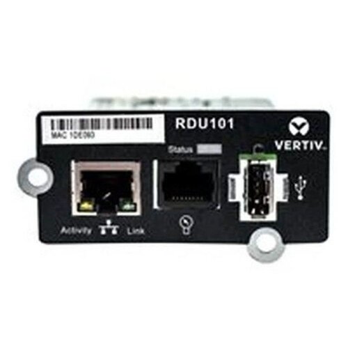 EMERSON Liebert Intellislot Communications Card - Carte de supervision distante - 10 100 Ethernet x 1