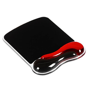 Kensington tapis de souris Duo Gel coloris Black Red