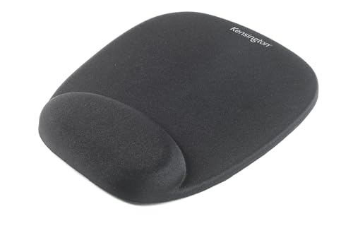 Kensington Repose-Poignets en Mousse Ergonomique et Confortable pour Souris - Compatible avec Souris Laser et Optiques - 32 x 252 x 210 mm - Noir (62384)