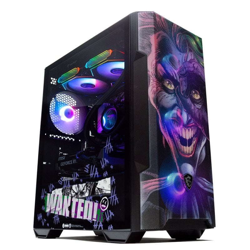 MSI Boîtier PC MSI MAG FORGE M100R Verre Trempé ARGB Black Joker II