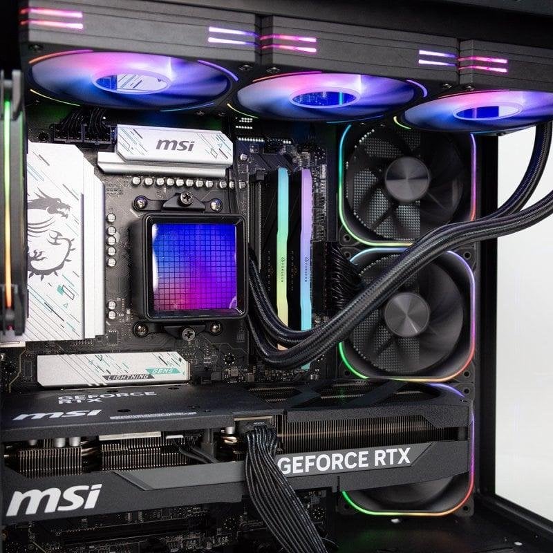 pccom PC de bureau PcCom Ultimate AMD Ryzen 7 7800X3D 32GB 2TB SSD RTX 5080 Windows 11 Pro