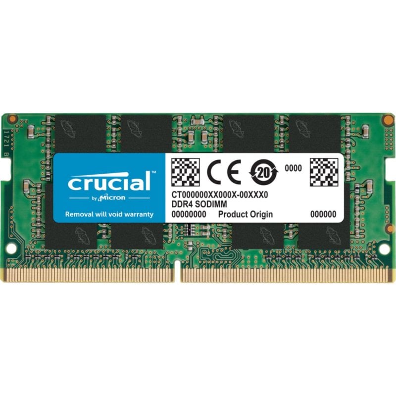 Crucial Mémoire RAM Crucial CT16G4SFS832A 16GB 1x16GB DDR4 3200MHz CL22 SO-DIMM