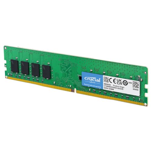 Crucial RAM DDR4 16Go 3200MHz CL22, PC Mémoire (ou 2933MHz 2666MHz) - CT16G4DFRA32A