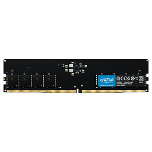 Crucial DDR5 16 Go 4800 MHz CL40