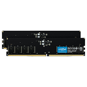 Crucial DDR5 64 Go 2 x 32 Go 4800 MHz CL40
