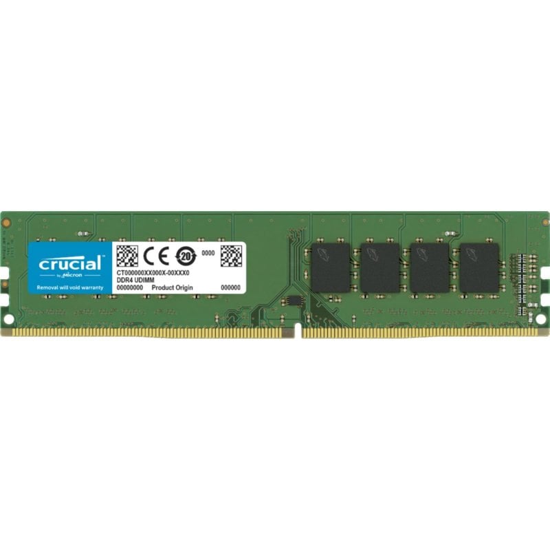 Crucial Mémoire RAM Crucial CT8G4DFRA32AT 8GB 1x8GB DDR4 3200MHz CL22 288-pin DIMM