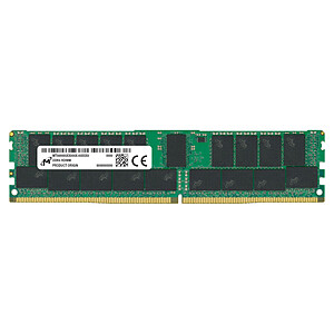 Micron Mémoire RAM Micron MTA36ASF8G72PZ-3G2R 64GB 1x64GB DDR4 3200MHz CL22 ECC Registered