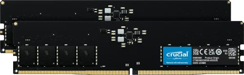 Crucial Crucial CT2K16G56C46U5 module de mémoire 32 Go 2 x 16 Go DDR5 5600 MHz ECC