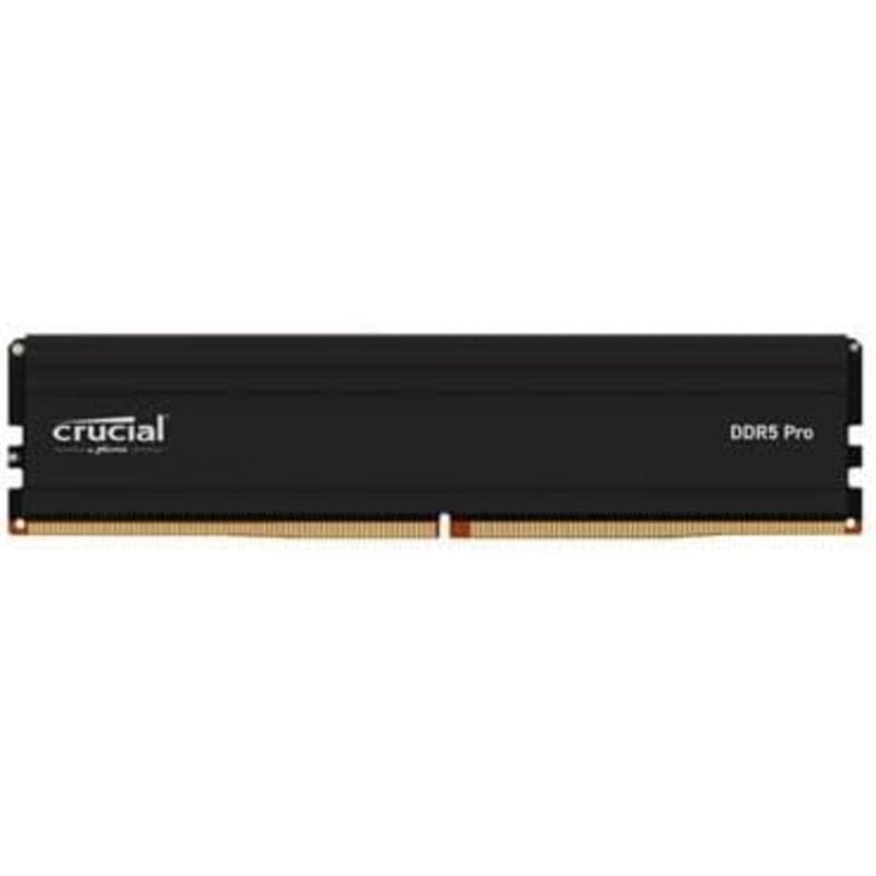 Crucial Mémoire RAM Crucial Pro CP32G56C46U5T 32GB 1x32GB DDR5 5600MHz CL46 Single Module Black