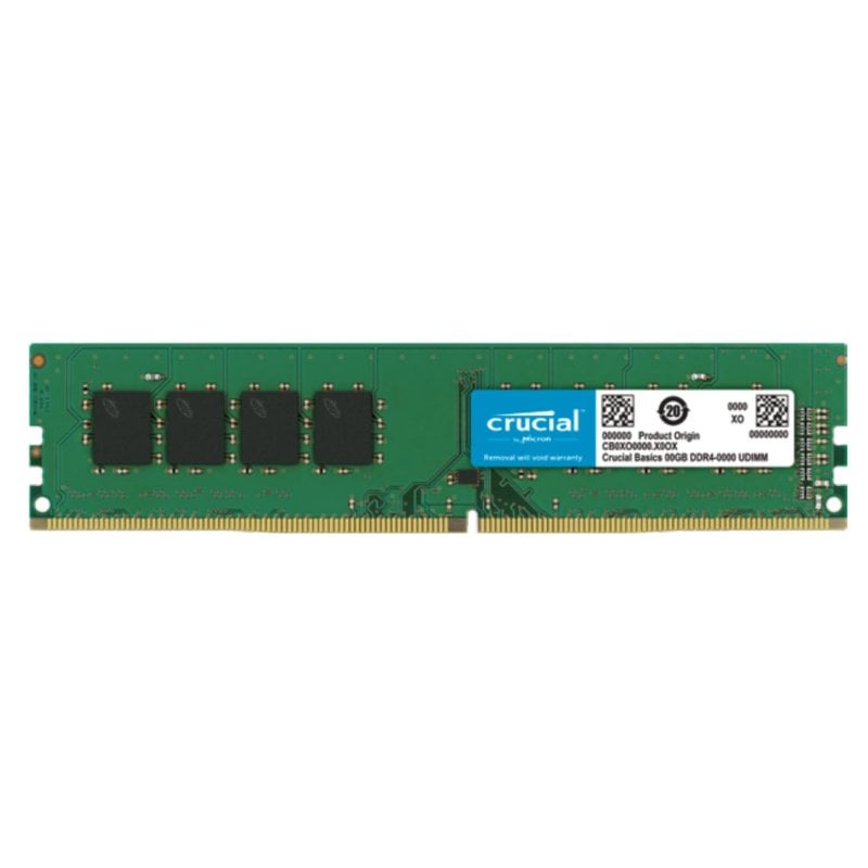Crucial Mémoire RAM Crucial CB16GU3200 8 Go 1x8Go DDR4 3200MHz CL22 DIMM