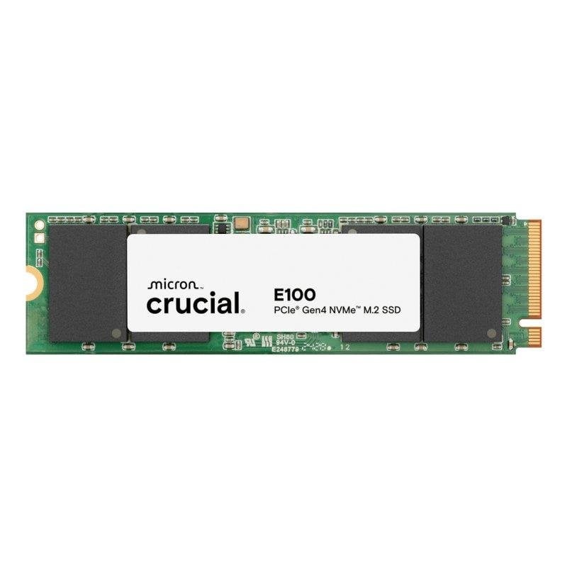 Crucial Disque Dur Crucial CT1000E100SSD8-T 1TB M.2 PCIe 4.0 NVMe 5000Mo s Haute Performance