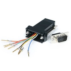 StarTech DB9 to RJ45 Modular Adapter - M F