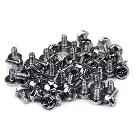 Startech Vis pour rack Startech SCREW6_32 Argenté 6-32 x 1 4 Sachet 50 pièces