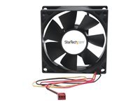 StarTech.com StarTech.com Ventilateur PC a Double Roulement a Billes - Alimentation TX3 - 80 mm - kit de ventilation pour ordinateur
