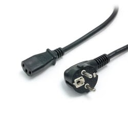 StarTech 6 ft 2 Prong European Power Cord for PC