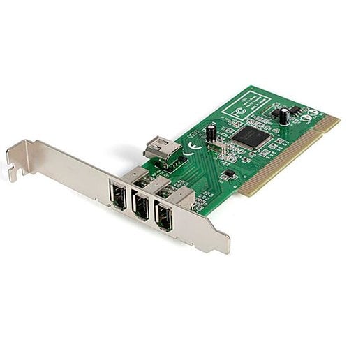 StarTech com Carte PCI vers 3 ports FireWire 400 externes 1 interne
