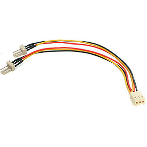 StarTech Doubleur Alimentation pour ventilateur 3 pins 15cm