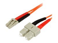 StarTech 3m Multimode Fiber Patch Cable LC - SC