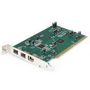 StarTech com Carte 3 ports PCI 1394b FireWire avec kit d edition video numerique
