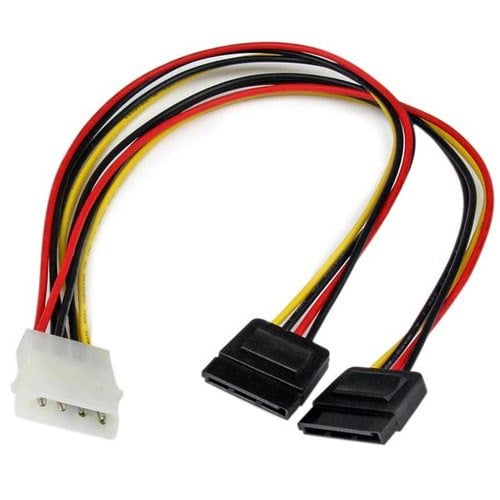 Startech Cable adaptateur Molex vers 2 x SATA - 30 cm ( 5 de reduction avec le code promo SQUAD )