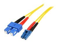 StarTech 1m Single-Mode Fiber Patch Cable LC - SC