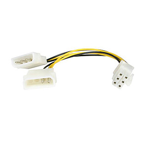 Startech Adaptateur det 39 2x Molex vers PCI-E 6 broches