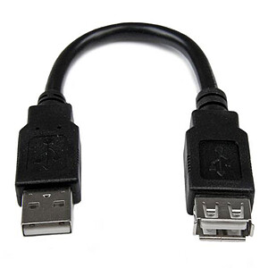 StarTech com Cable d extension USB A 2 0 M F 15 cm