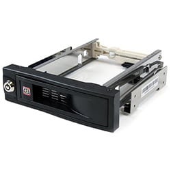 Startech Rack Móvil para Disco Duro HDD SATA de 3,5 Pulgadas sin Bandeja Bahía de 5,25