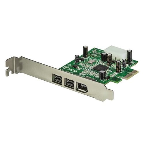 StarTech com Carte PCI Express vers 3 Ports FireWire 800 400
