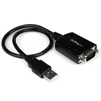 StarTech.com Cable adaptateur USB vers serie DB9 RS232 - Memorisation de port COM - M M - 0.3 m