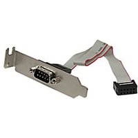 Startech Adaptateur série Startech PLATE9M16 IDC10 à DB9 RS232 40,6 cm Grey