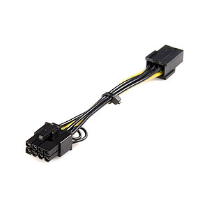 Startech Cable adaptateur det 39 PCI-E 6 broches vers 8 broches ( 5 de reduction avec le code promo SQUAD )