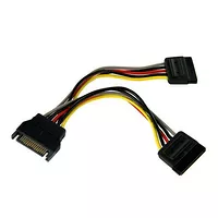 Cable adaptateur SATA vers 2 x SATA - 15 cm - Startech ( 5 de reduction avec le code promo SQUAD )