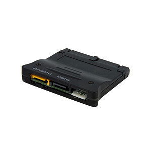 StarTech.com StarTech.com Adaptateur convertisseur bidirectionnel SATA IDE pour disque dur - 1x IDE femelle - 1x SP4 male - 2x SATA plug - contrÃ'leur de stockage - SATA 1.5Gb s - Ultra ATA 133
