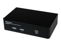 StarTech com KVM switch ecran clavier souris 2 ports HDMI USB et Audio
