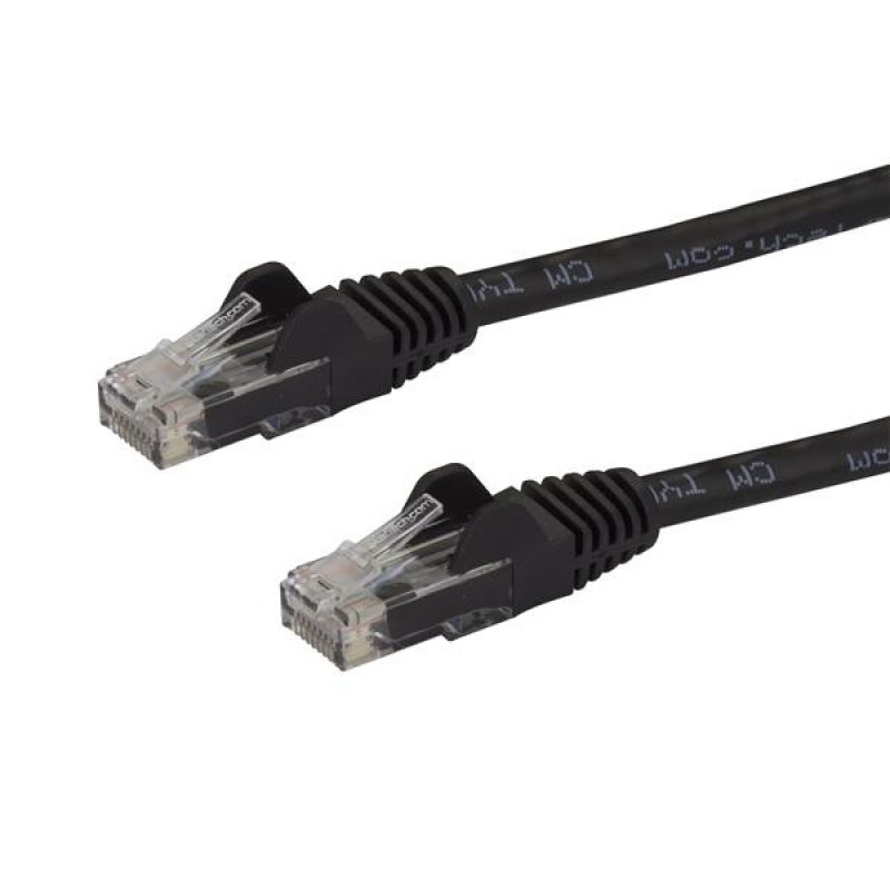 Startech Cable de Red Cat6 Snagless RJ45 30.4m Negro