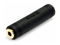 StarTech 3.5 mm to 3.5 mm Audio Coupler - F F