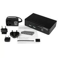 StarTech com KVM switch ecran clavier souris 2 ports DisplayPort 2560 x 1600 60Hz USB 2 0
