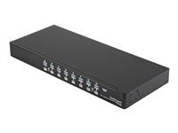 Startech Conmutateur KVM USB StarTech 16 ports montage rack 1U OSD VGA
