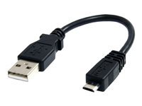 StarTech 6in Micro USB Cable - A to Micro B - M M